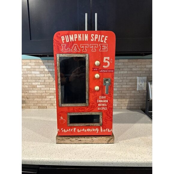 Pumpkin Spice Cabinet For Rae Dunn Display - Picture 1 of 5